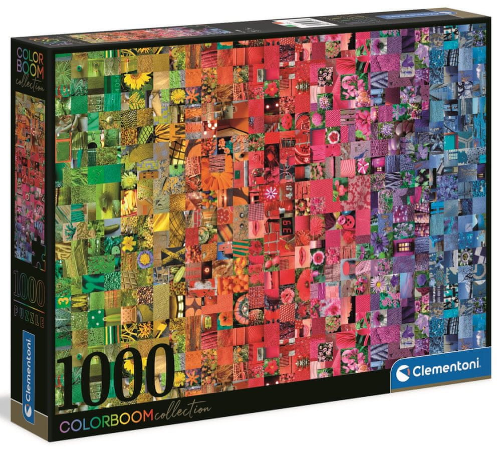 Clementoni Puzzle ColorBoom: Koláž 1000 dielikov